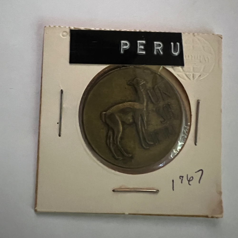 1967 Peru Coin